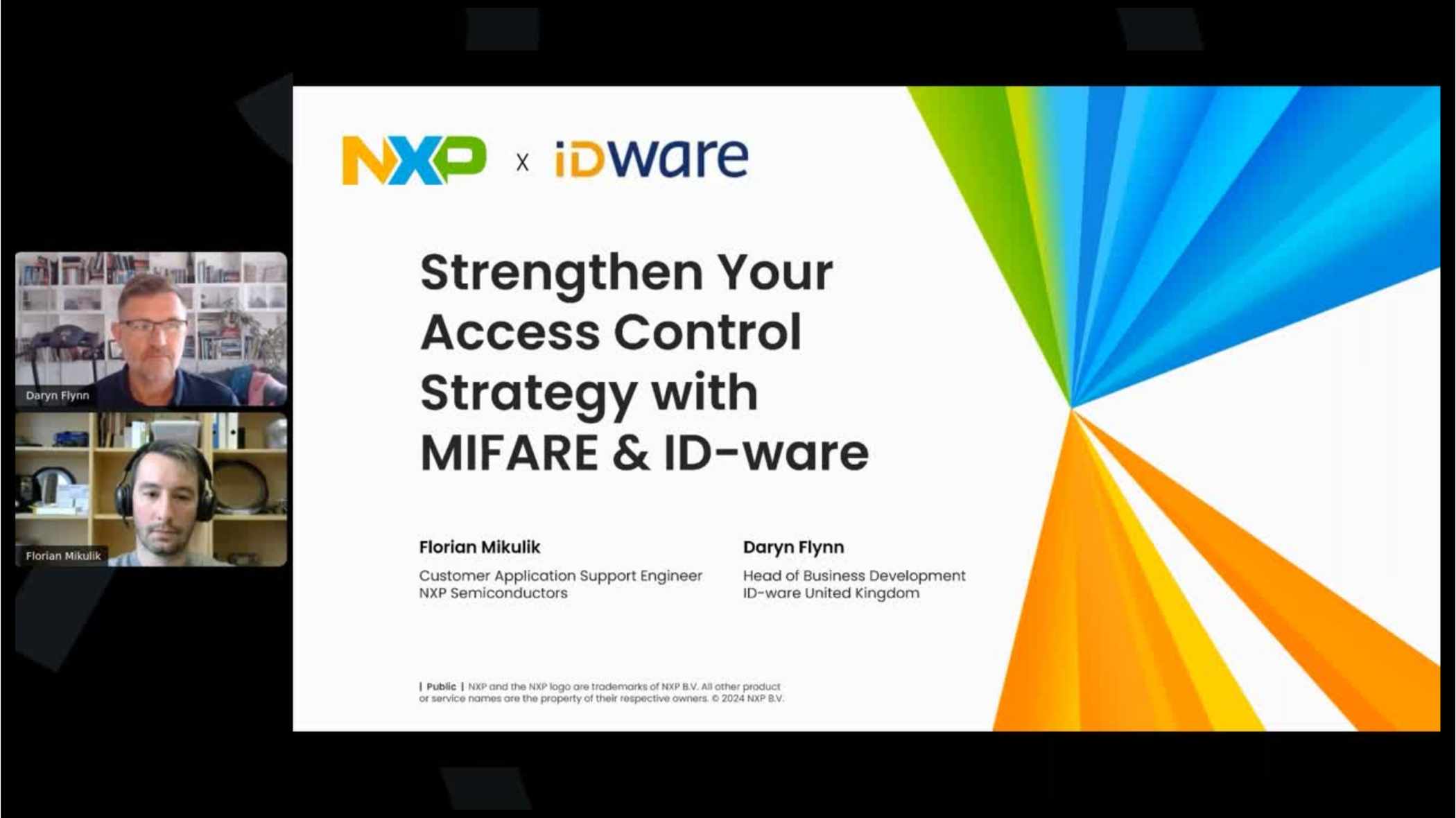 Webinar Zutrittsmanagement NXP Mifare